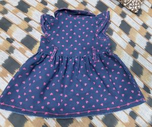 Mee Mee Baby Frock Blue Color