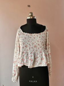 Floral Long Sleeve Top