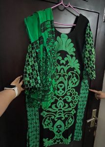 June Sale🔥  Cotton Suit W Dupatta