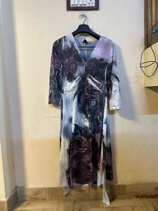Floral Wrap Dress