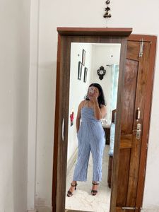 Halter Neck Backless Jumpsuit