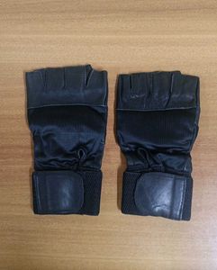 Premium Quality Half Gloves Leather