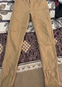Khaki Casual Pants