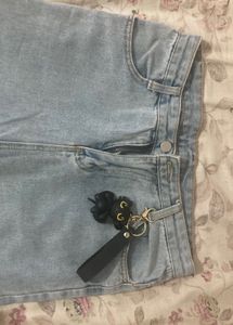 Light Wash Wide Leg Jeans