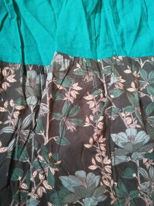 Flower Design Skirt