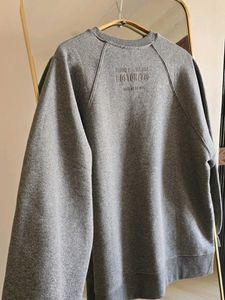 ZARA Oversized Sweatshirt with Slogan