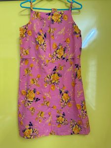 Tie up Pink Dress