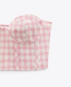 Zara Pink Crop Top