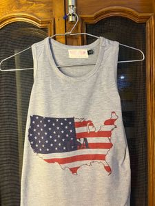 Basic Blue Tank Top