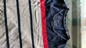 Striped Crew Neck T-Shirt