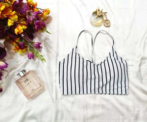 🇭🇲💫❣️Striped Bra Top