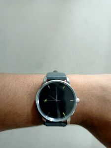Fastrack Men Analog Leather Strap Watch