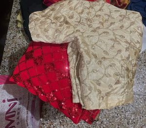 Farewell/Freshers Girlish Saree