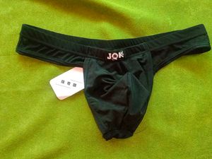 JQK Black Thong