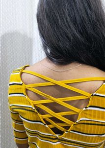 Striped Crop Top