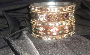 💖💖Bridal stone and beads kangan set for girl 💫💫