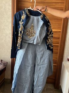 Elegant Blue Kurta Set