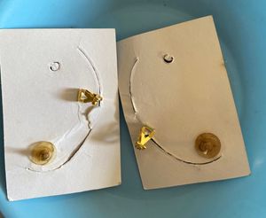 Gold Wing Ear Cuff Earrings with White Stones