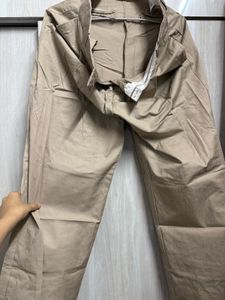 H&amp;M Original - Beige Oversized Pant/Trouser