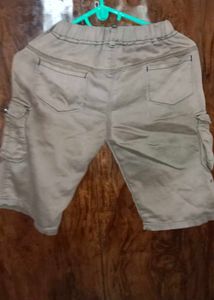 Boy's Casual Khaki Shorts