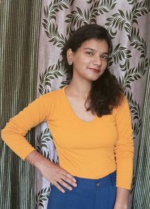 Mustard Yellow Ribbed Top- Full Sleeves