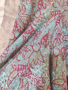 Floral Print Tie-Up Dress