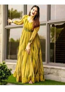 anarkali gown