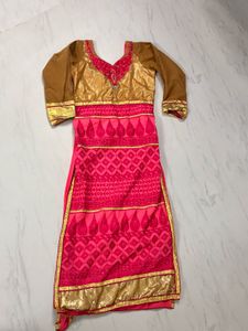 Pink kurta set