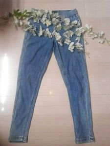 Pull-On Denim Jeggings