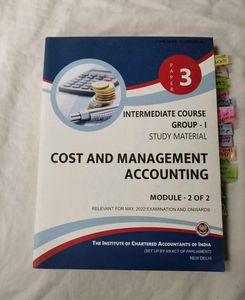Cost and Management Accounting Book