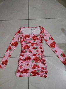 Floral Bodycon Dress