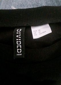 BLACK BODYCON MINI DRESS