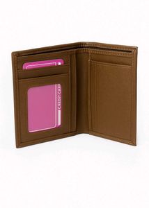 Mans Wellet Virgin Leather 2 Fold