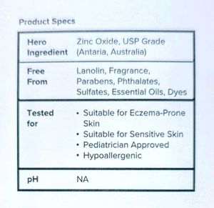 Minimalist Zinc Oxide Ointment