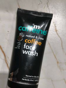 mCaffeine Coffee Face Wash, mostrizer and shampoo