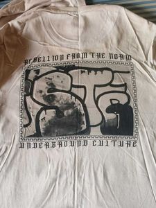 White Street Cult Print Tee XXL-slim fit