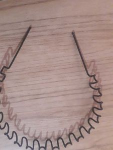 Black Metal Hair Comb