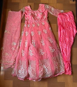 Pink Embellished Lehenga Choli