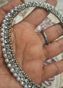 Pearl & Stone Anklet