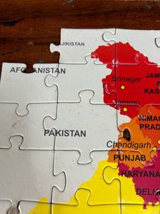 India Map Floor puzzles