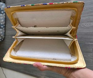 Embroidered Clutch
