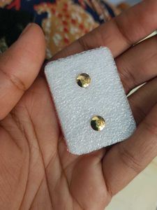 Gold Flower Earrings