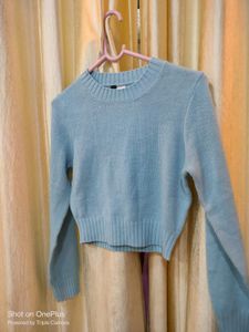 Blue cardigan / Size XS