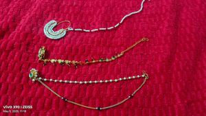 Indian Nath Nose Ring with Chain