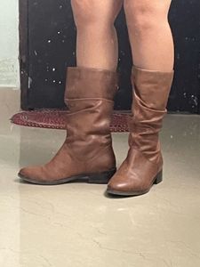 Brown Leather Boots