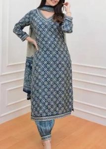 Elegant Printed Kurta Set