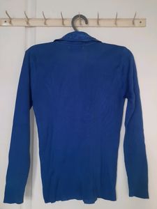 Full Sleeve Blue Top