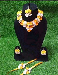 Combo Haldi Flower Sets