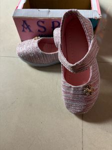 Cute Pink Baby Shoes