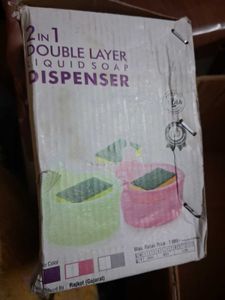 2-in-1 Soap Dispenser with Sponge